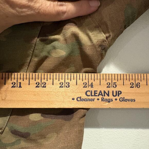 Propper Army Combat Uniform Coat Mens Large Multicam Camo Tactical Jacket LL - Picture 9 of 12